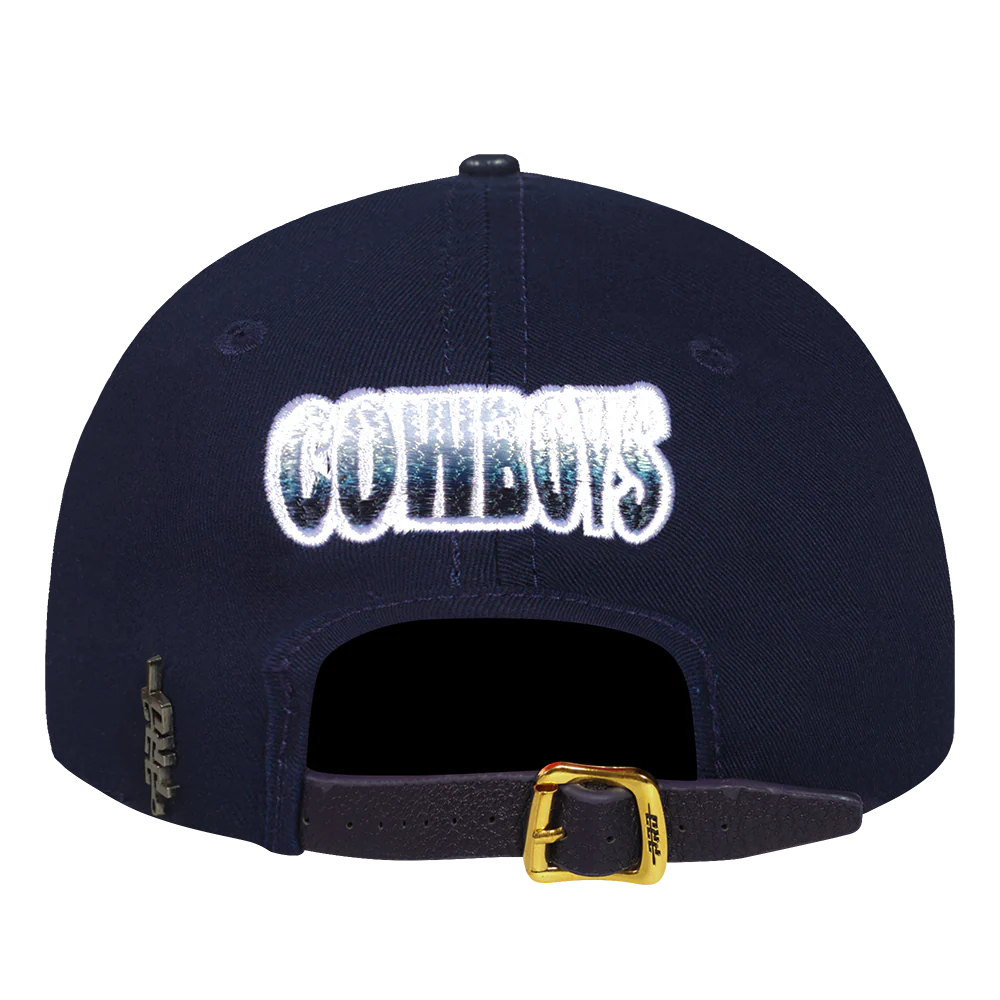 NFL DALLAS COWBOYS TURN IT UP MEN'S DAD HAT (MIDNIGHT NAVY) - Image 4