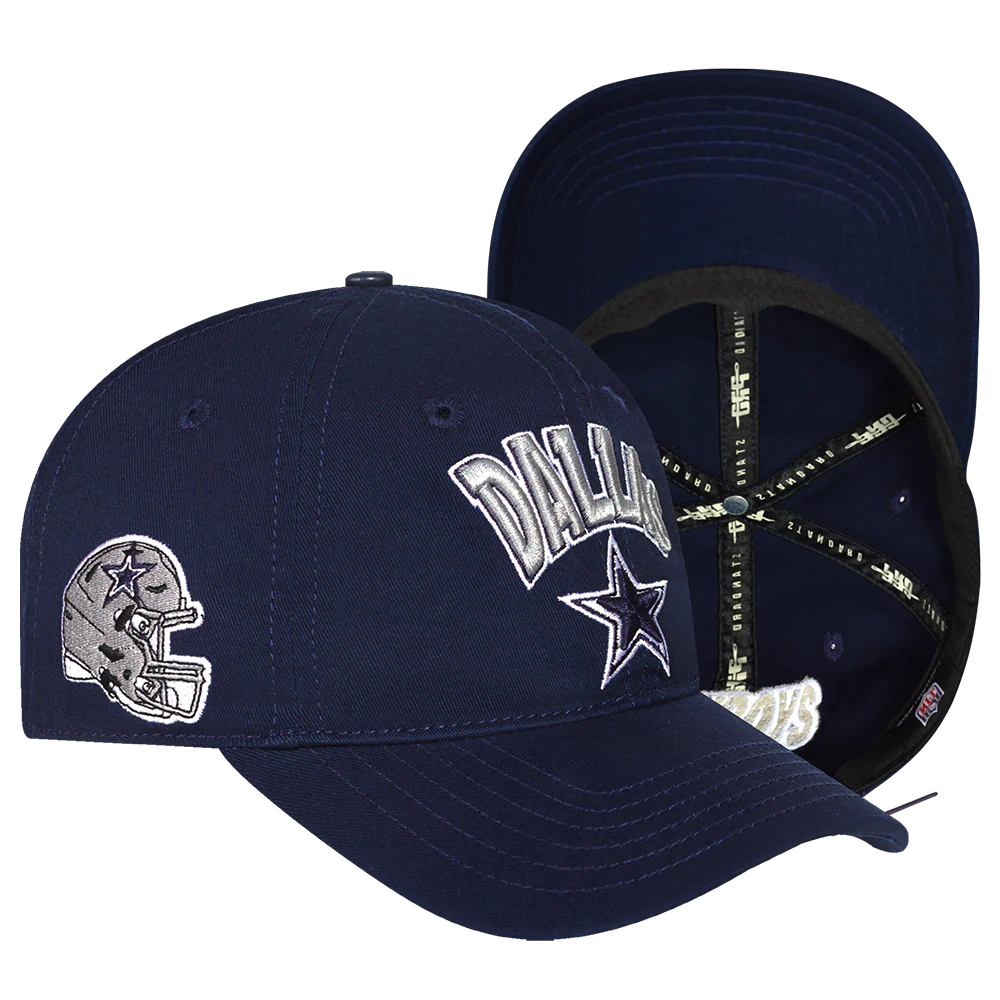 NFL DALLAS COWBOYS TURN IT UP MEN'S DAD HAT (MIDNIGHT NAVY) - Image 7