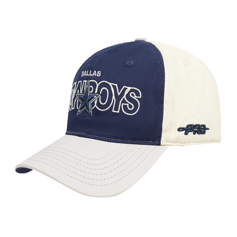 NFL DALLAS COWBOYS STACKS 2 TONE WORDMARK STRAPBACK (MIDNIGHT NAVY/GRAY) - Image 4