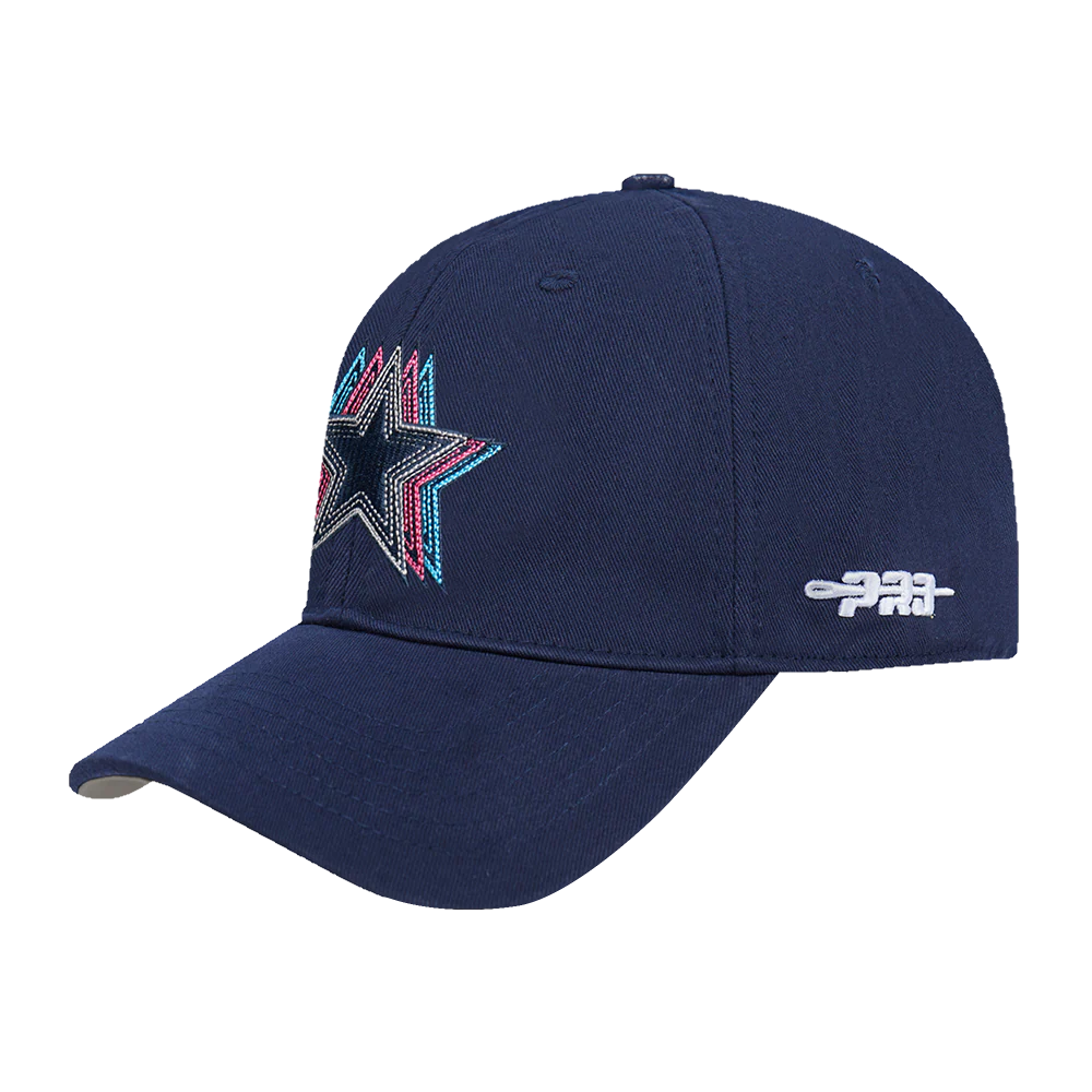 NFL DALLAS COWBOYS ECHO LOGO MEN'S DAD HAT (MIDNIGHT NAVY) - Image 2
