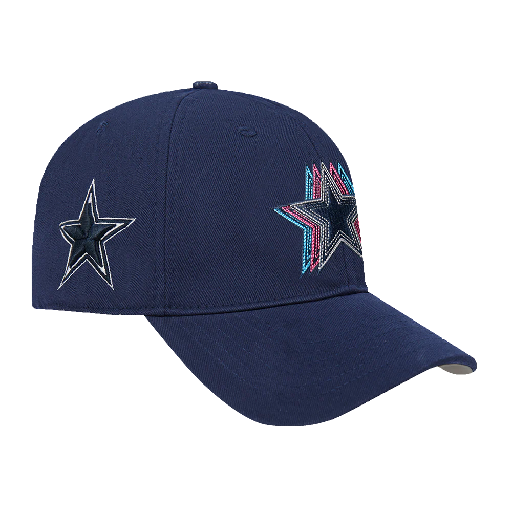 NFL DALLAS COWBOYS ECHO LOGO MEN'S DAD HAT (MIDNIGHT NAVY) - Image 5