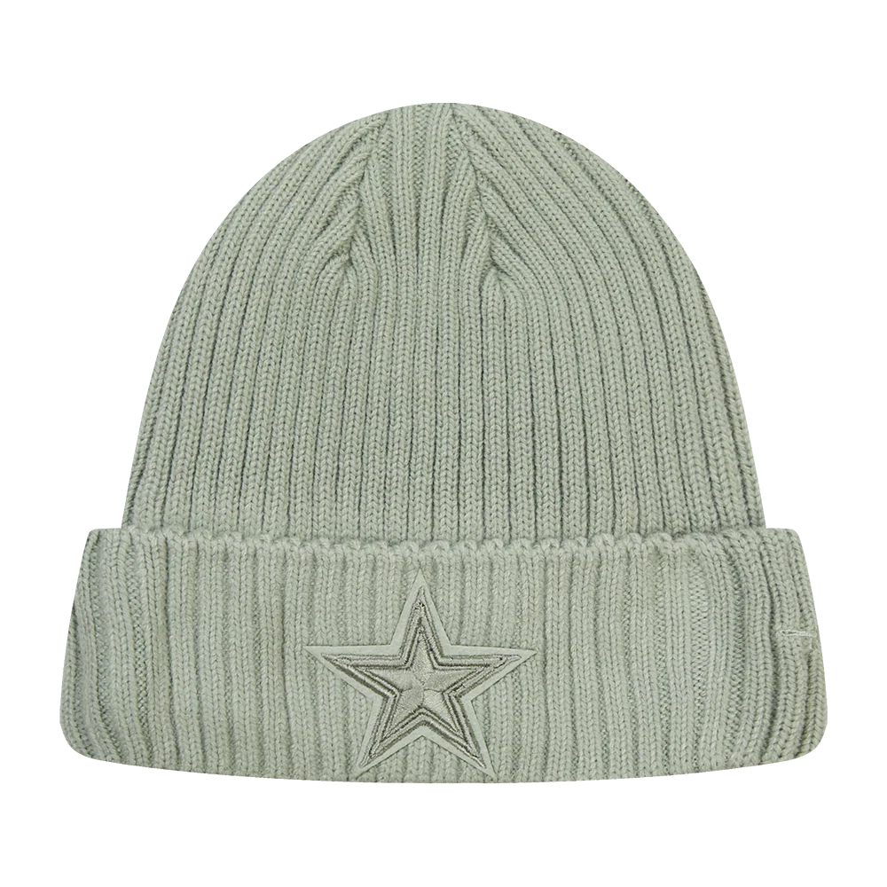 NFL DALLAS COWBOYS NEUTRAL UNISEX BEANIE (MOSS)