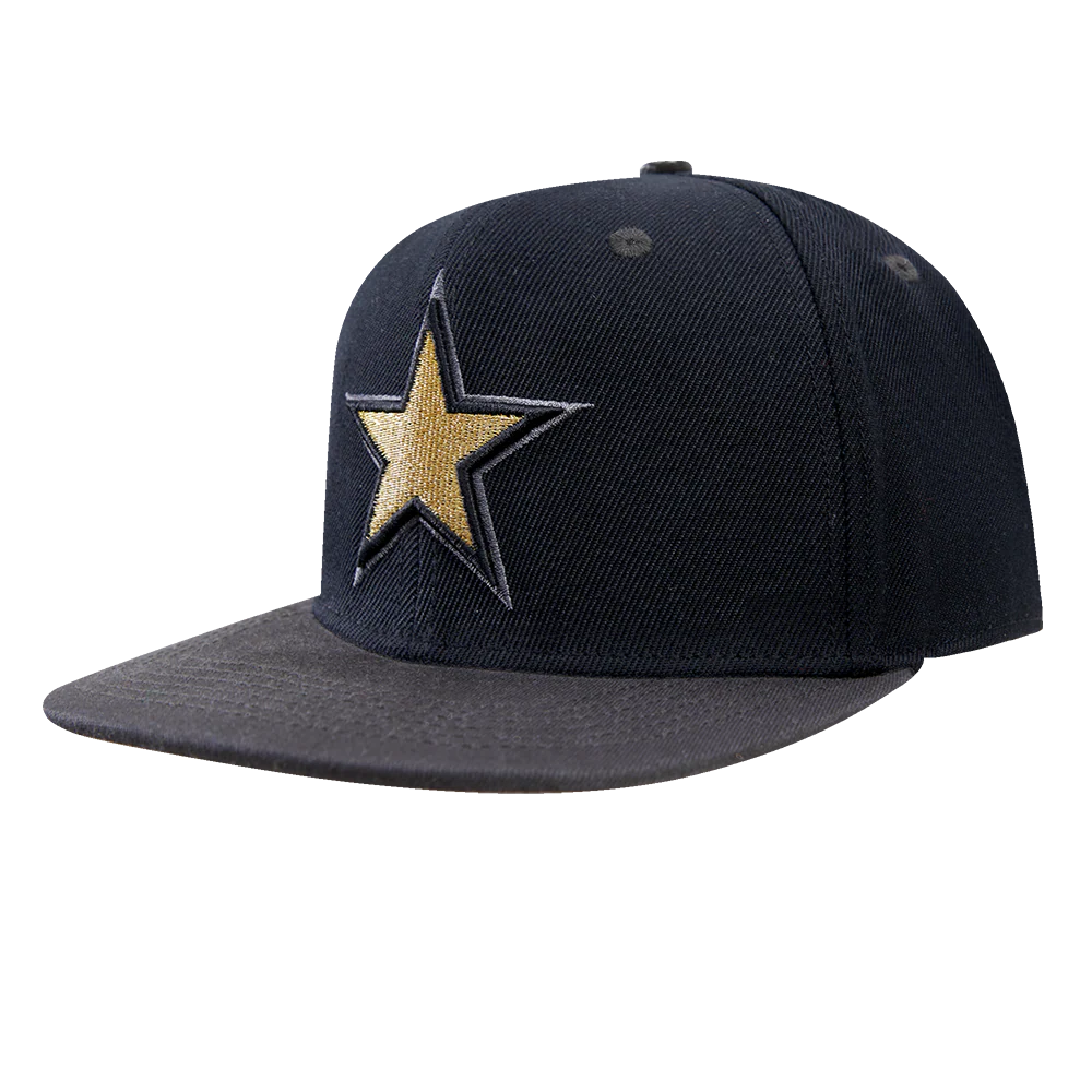 NFL DALLAS COWBOYS STIVALI 2 TONE WOOL SNAPBACK HAT (BLACK/GRAY) - Image 3