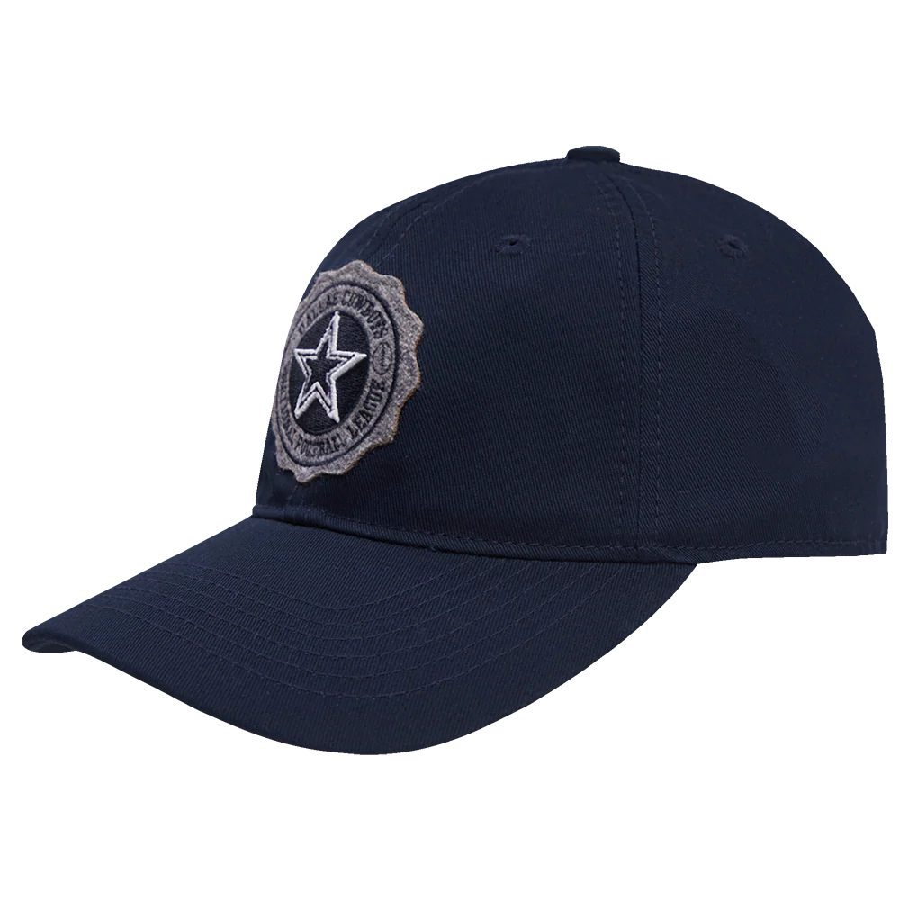 NFL DALLAS COWBOYS CREST EMBLEM DAD HAT (MIDNIGHT NAVY) - Image 3