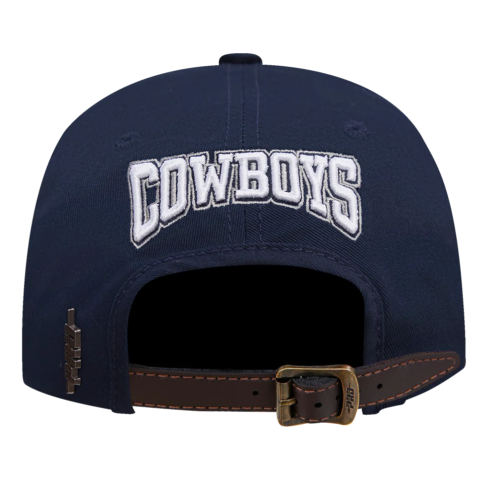 NFL DALLAS COWBOYS CREST EMBLEM DAD HAT (MIDNIGHT NAVY) - Image 5