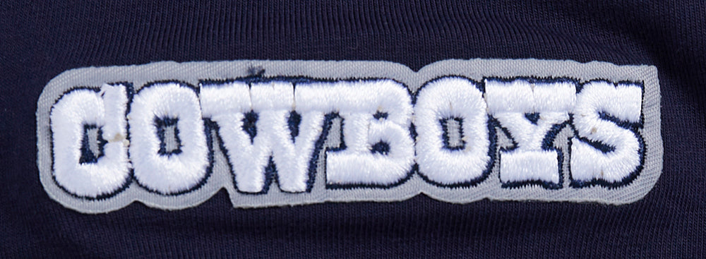 NFL DALLAS COWBOYS SCRIPT TAIL WOMEN'S SINGLE JERSEY BOXY TEE (MIDNIGHT NAVY) - Image 6