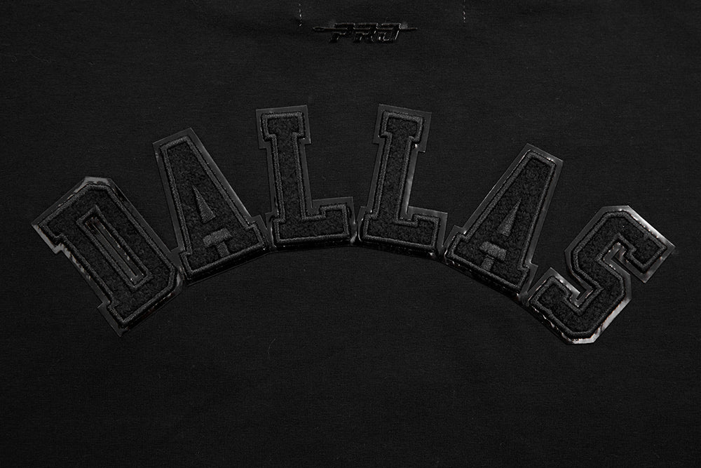 NFL DALLAS COWBOYS TRIPLE BLACK WOMEN'S BOXY TEE (TRIPLE BLACK) - Image 5