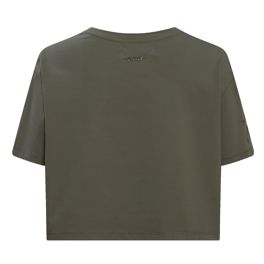 NFL DALLAS COWBOYS NEUTRAL SINGLE JERSEY BOXY TEE (DARK TAUPE) - Image 4