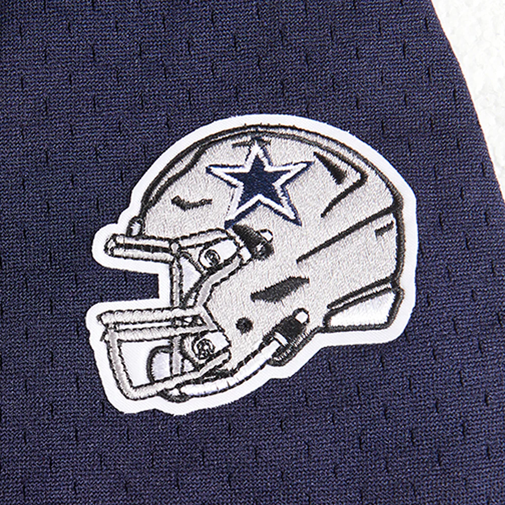 NFL DALLAS COWBOYS CLASSIC BIG BOYS MESH BUTTON DOWN SHIRT (MIDNIGHT NAVY) - Image 15