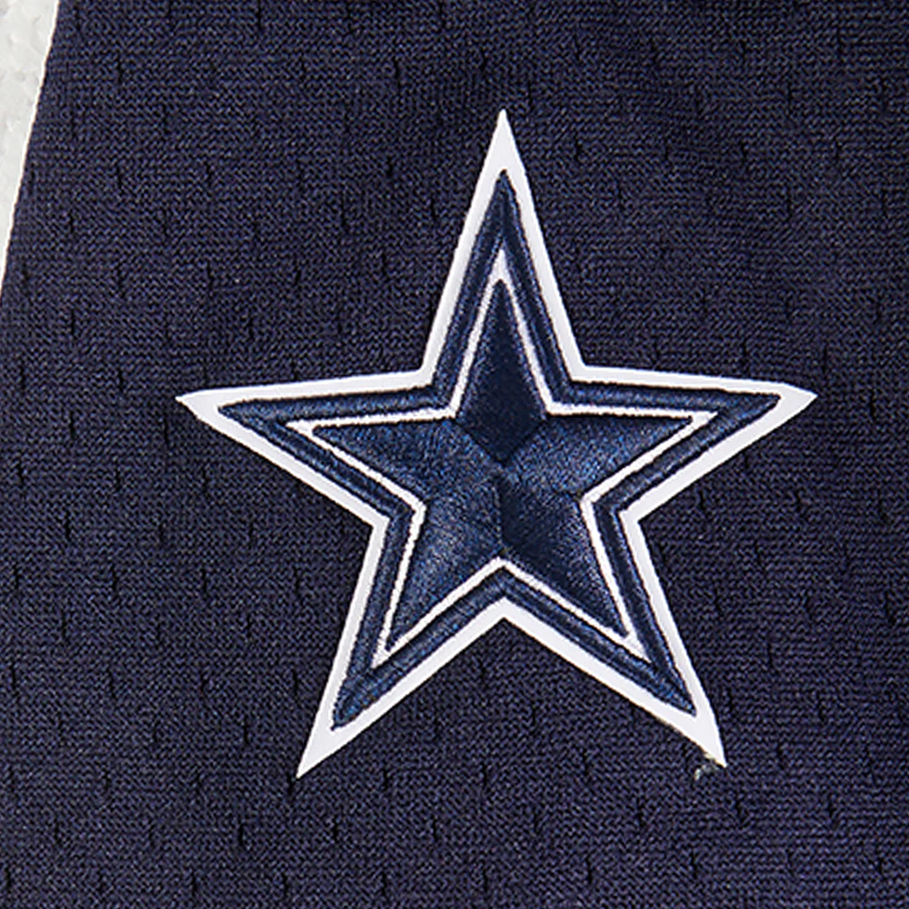 NFL DALLAS COWBOYS CLASSIC BIG BOYS MESH BUTTON DOWN SHIRT (MIDNIGHT NAVY) - Image 16