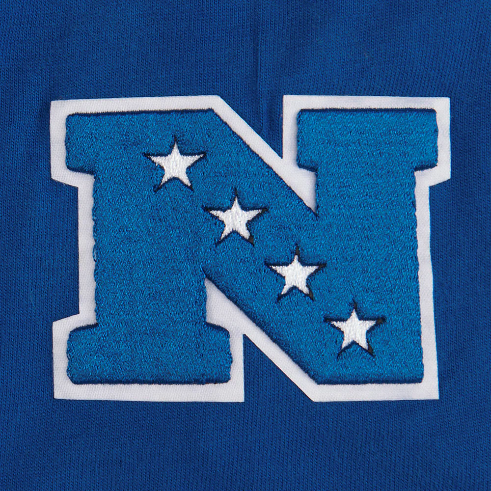 NFL DALLAS COWBOYS RETRO CLASSIC BIG BOYS SHORT SLEEVE TEE (DODGER BLUE) - Image 4