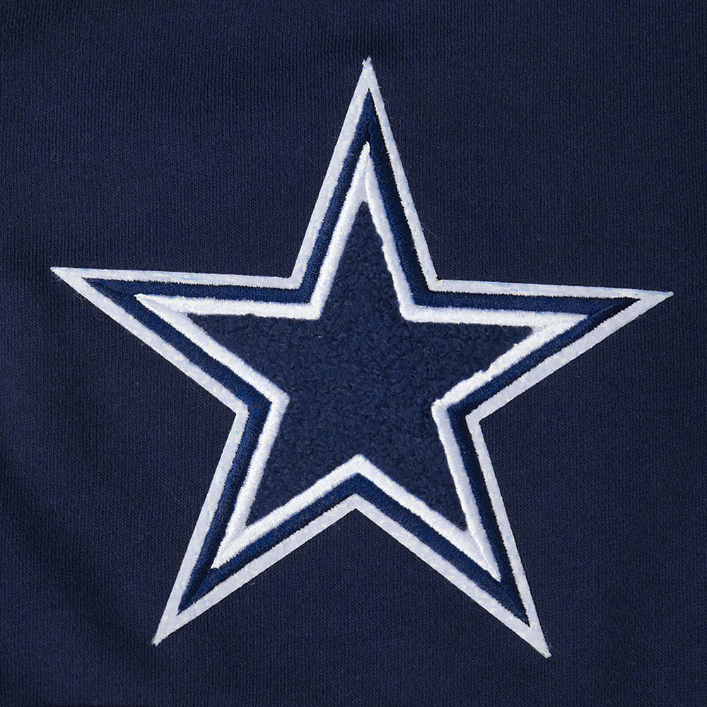 NFL DALLAS COWBOYS CLASSIC BIG BOYS FLEECE 2.0 SHORT (MIDNIGHT NAVY) - Image 8