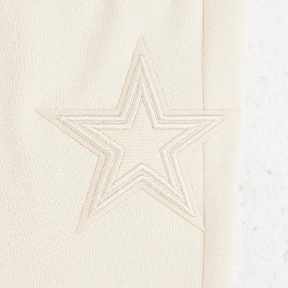 NFL DALLAS COWBOYS NEUTRAL BIG BOYS FLEECE SWEATPANT (EGGSHELL) - Image 14