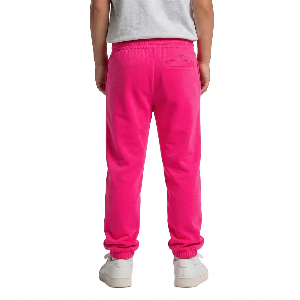 NFL DALLAS COWBOYS TRIPLE PINK BIG GIRLS FLEECE SWEATPANT (BEETROOT PURPLE) - Image 2