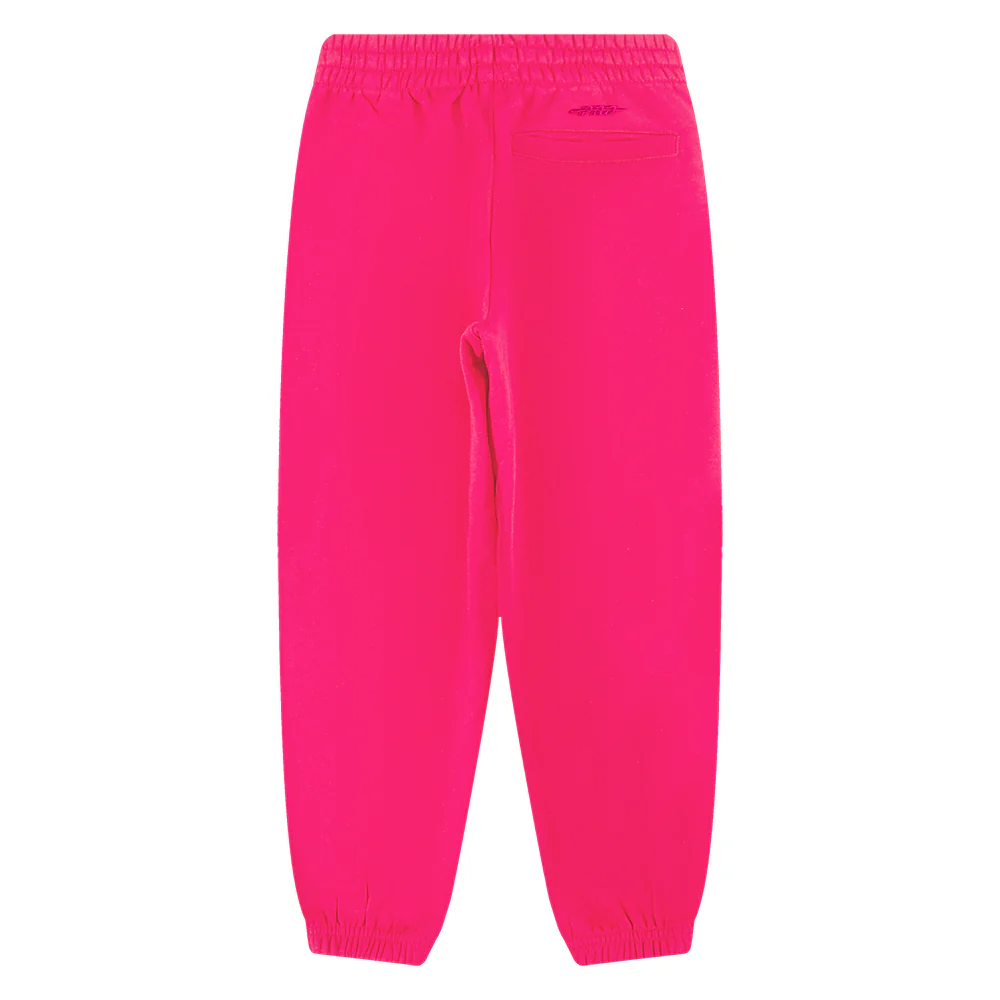 NFL DALLAS COWBOYS TRIPLE PINK BIG GIRLS FLEECE SWEATPANT (BEETROOT PURPLE) - Image 5