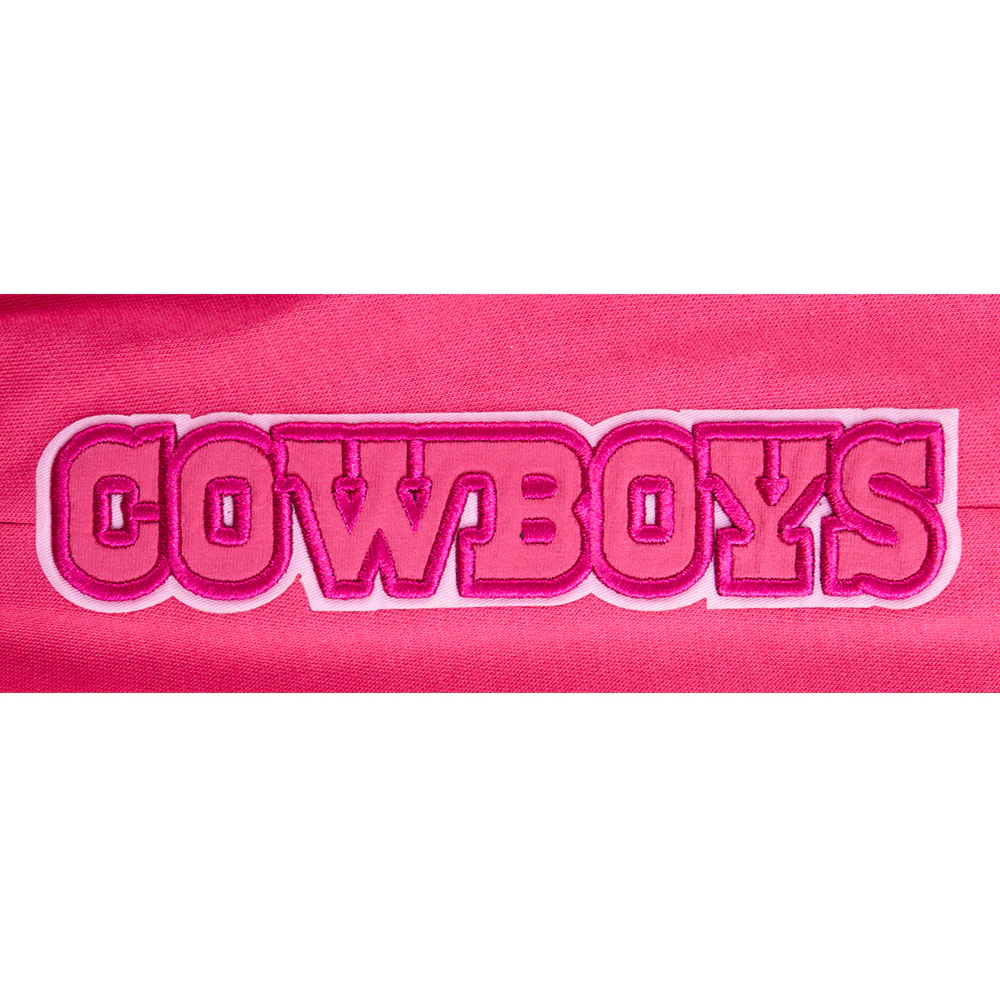 NFL DALLAS COWBOYS TRIPLE PINK BIG GIRLS FLEECE SWEATPANT (BEETROOT PURPLE) - Image 7