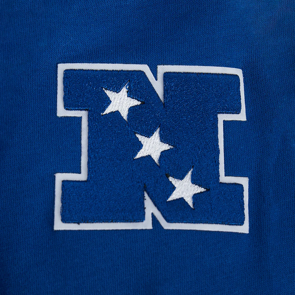 NFL DALLAS COWBOYS RETRO CLASSICS BIG BOY'S RIB FLEECE PO HOODIE (DODGER BLUE) - Image 8