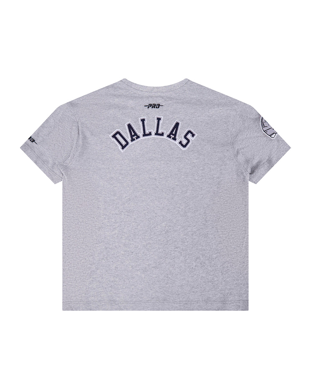 NFL DALLAS COWBOYS CLASSIC BIG GIRLS SHORT SLEEVE BOXY TEE (HEATHER GREY) - Image 4