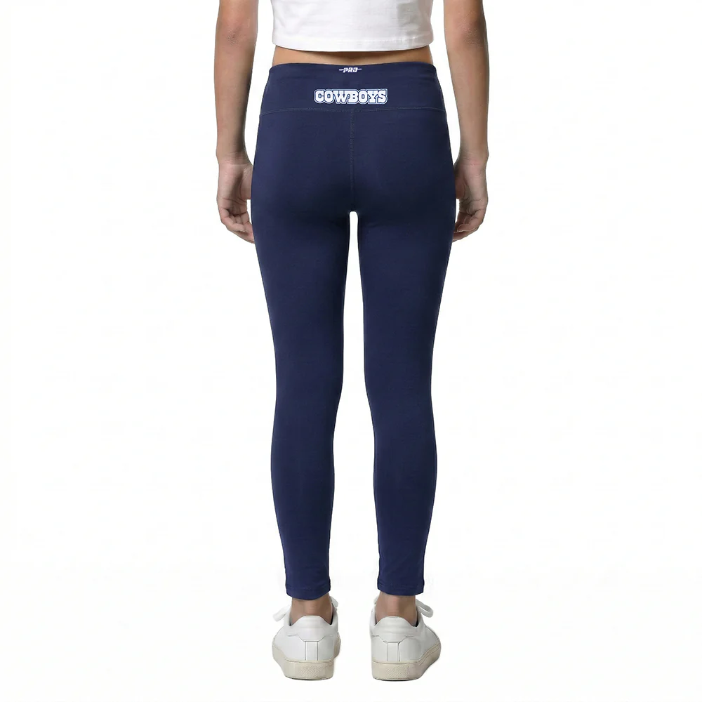 NFL DALLAS COWBOYS CLASSIC BIG GIRLS LEGGING (MIDNIGHT NAVY) - Image 3