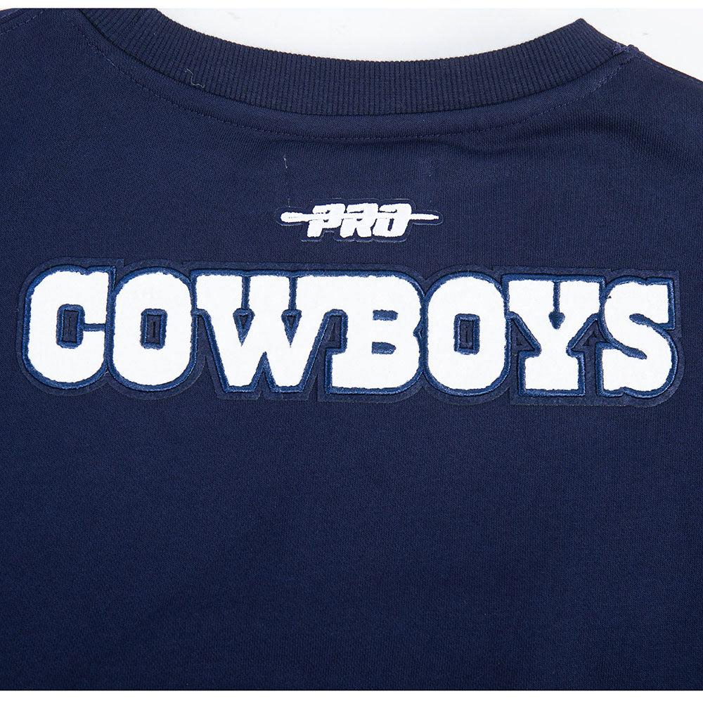 NFL DALLAS COWBOYS CEE DEE LAMB #88 CLASSIC PNN WOMEN'S FLC CREWNECK (MIDNIGHT NAVY) - Image 7