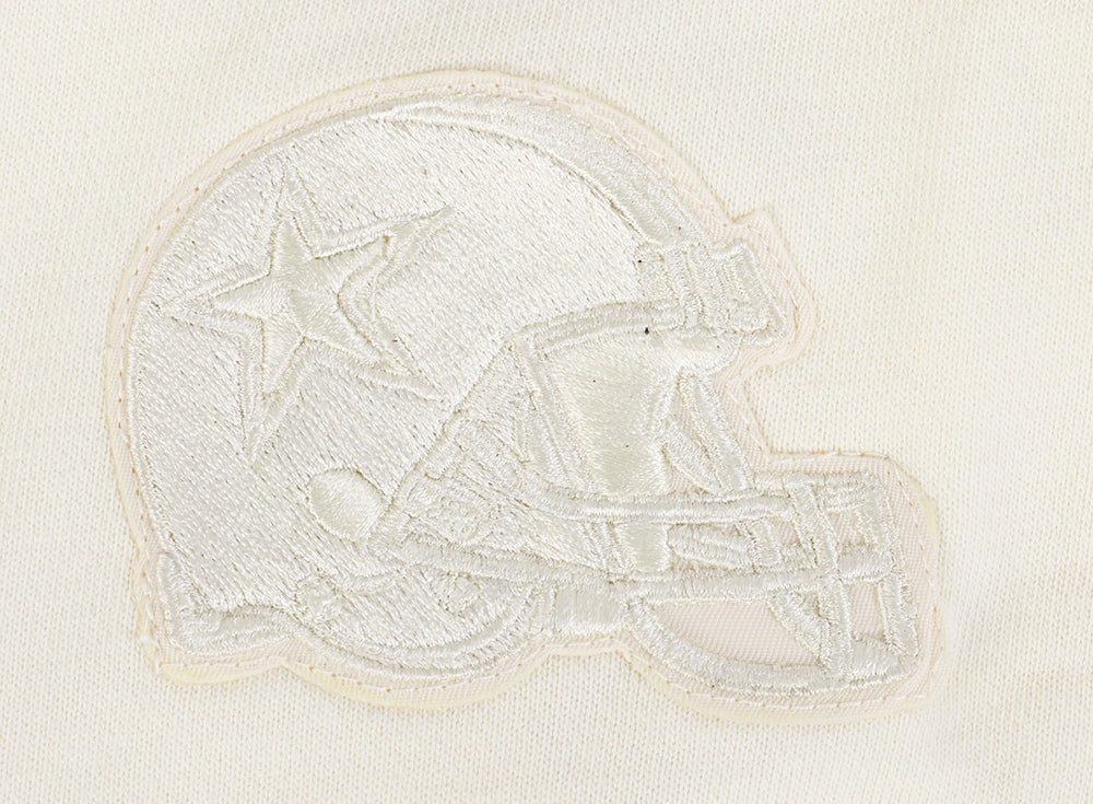 NFL DALLAS COWBOYS NEUTRAL WOMEN'S CREWNECK (EGGSHELL) - Image 6