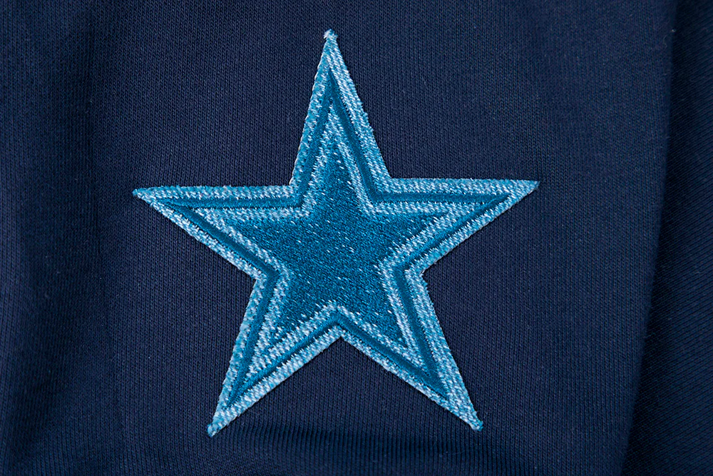 NFL DALLAS COWBOYS VARSITY BLUES WOMEN'S CREWNECK (MIDNIGHT NAVY) - Image 6