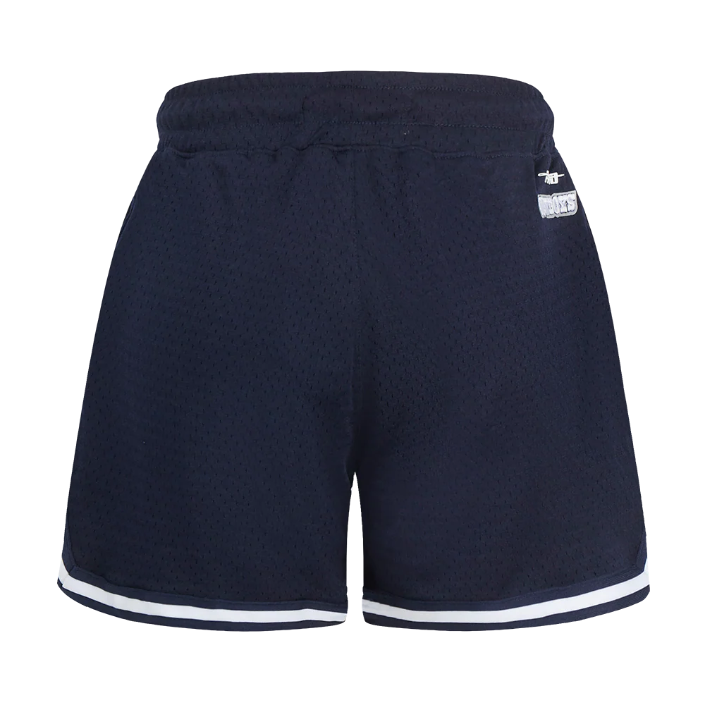 NFL DALLAS COWBOYS SCRIPT TAIL WOMEN'S MESH TAPE SHORT (MIDNIGHT NAVY) - Image 3