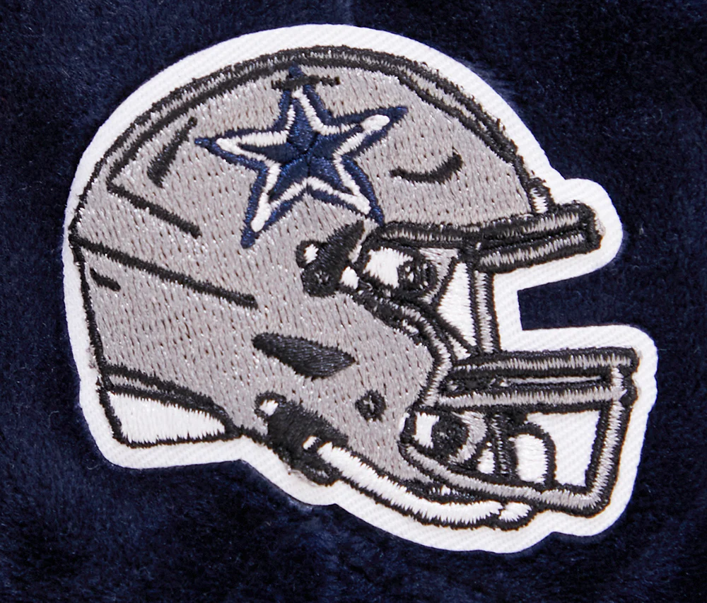 NFL DALLAS COWBOYS CLASSIC WOMEN'S VELOUR SHORT (MIDNIGHT NAVY) - Image 6