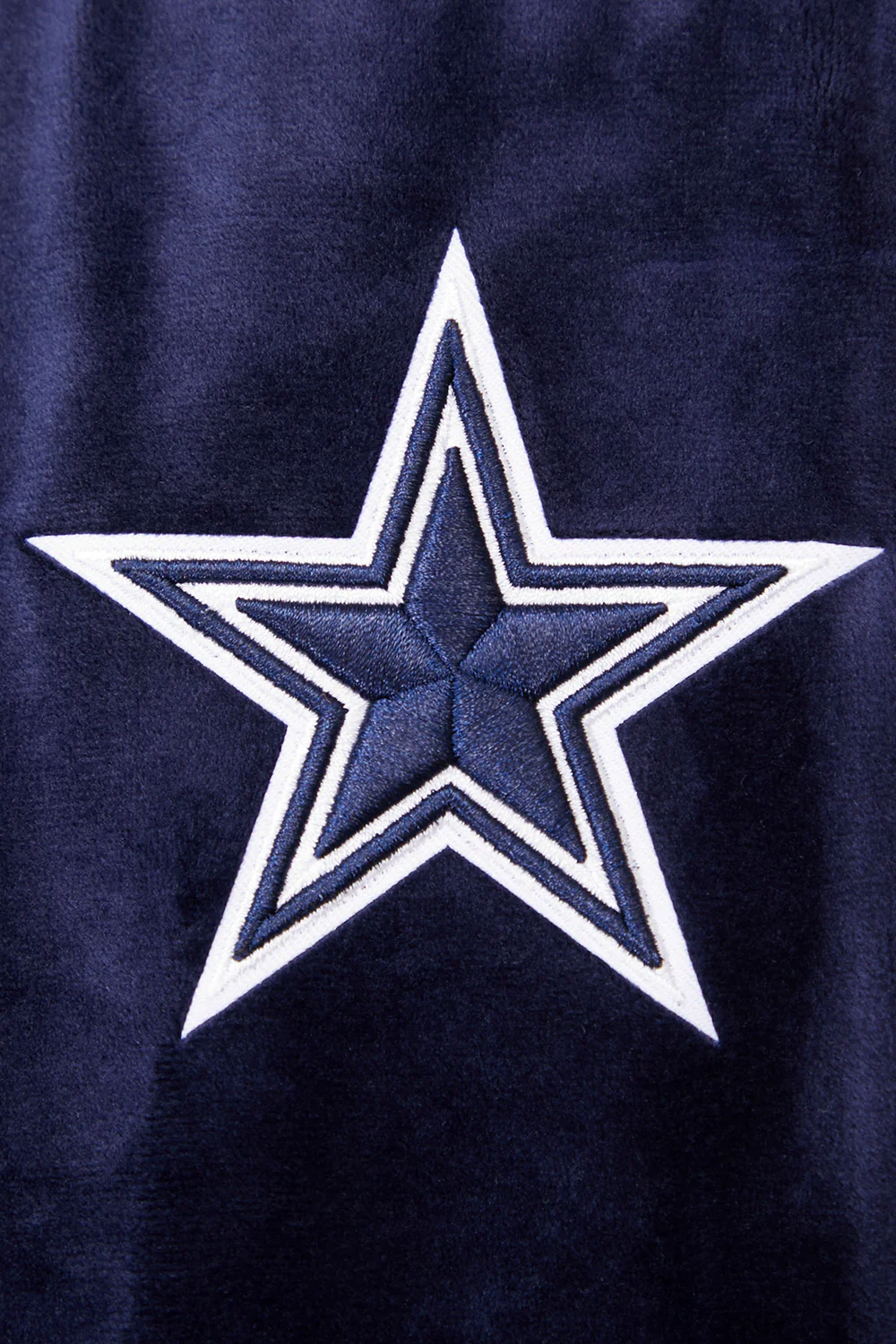 NFL DALLAS COWBOYS CLASSIC WOMEN'S VELOUR JOGGER (MIDNIGHT NAVY) - Image 6