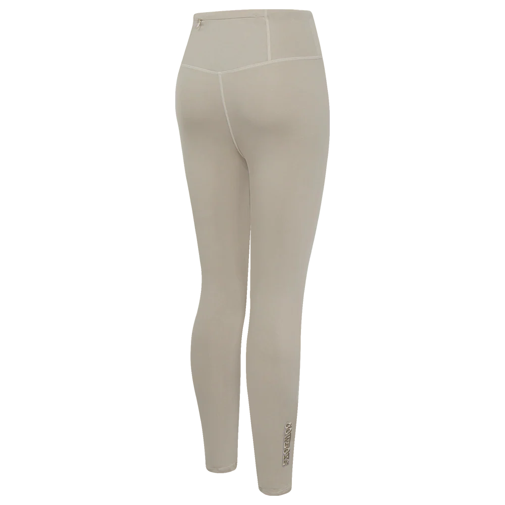 NFL DALLAS COWBOYS NEUTRAL WOMEN'S JERSEY LEGGING (TAUPE) - Image 3
