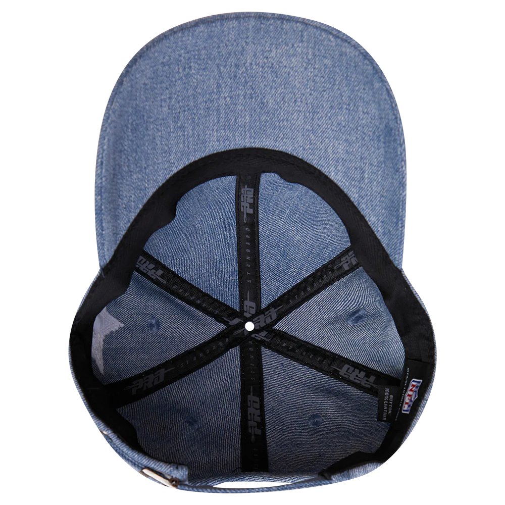 NFL DALLAS COWBOYS VARSITY BLUES WOMEN'S DENIM DAD HAT (DENIM) - Image 13