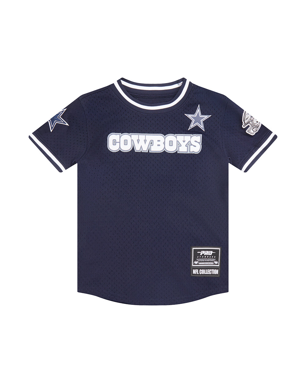 NFL DALLAS COWBOYS CLASSIC LITTLE BOYS SHORT SLEEVE MESH TEE (MIDNIGHT NAVY) - Image 3