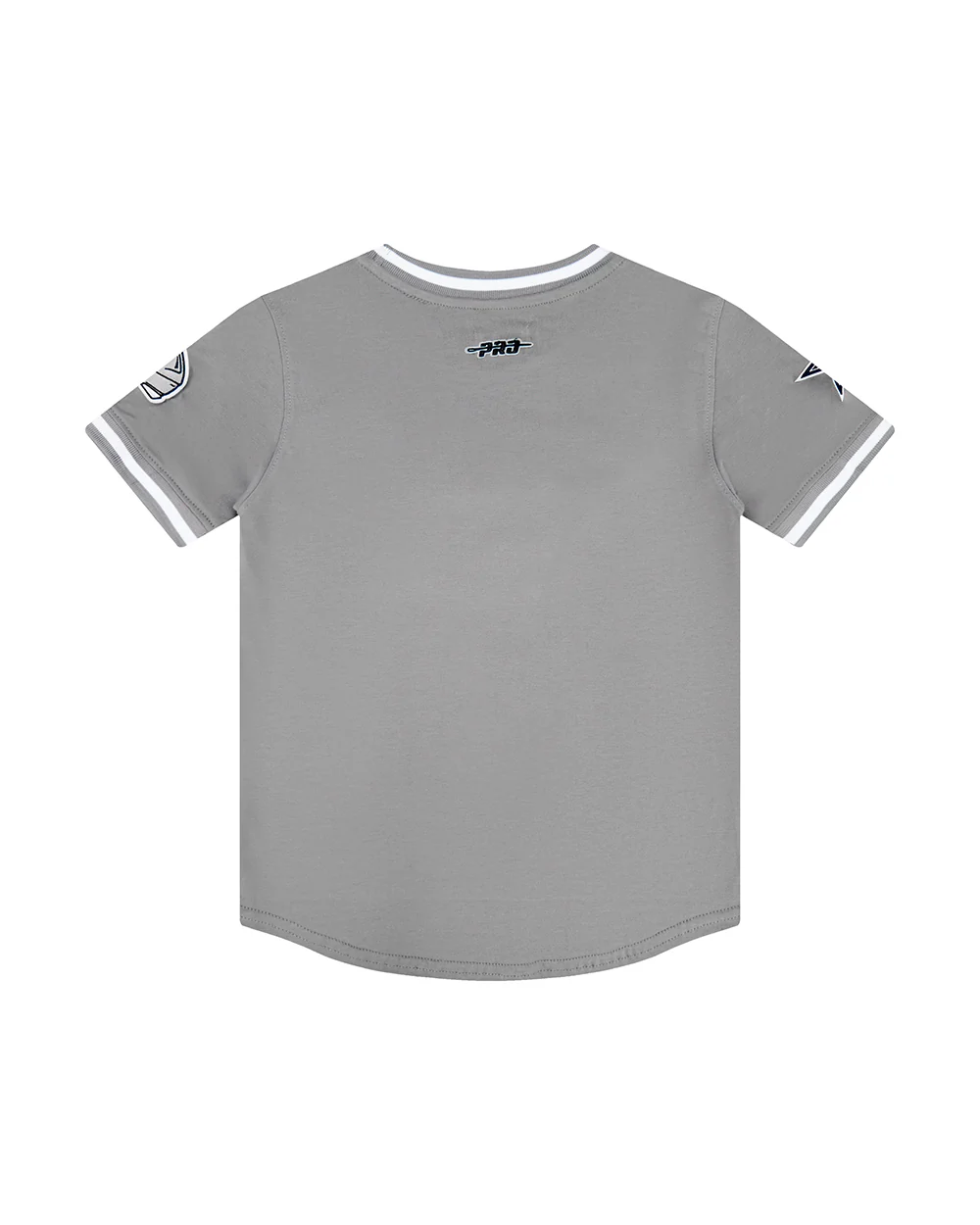 NFL DALLAS COWBOYS CLASSIC LITTLE BOYS SHORT SLEEVE STRIPED RIB TEE (GRAY) - Image 12