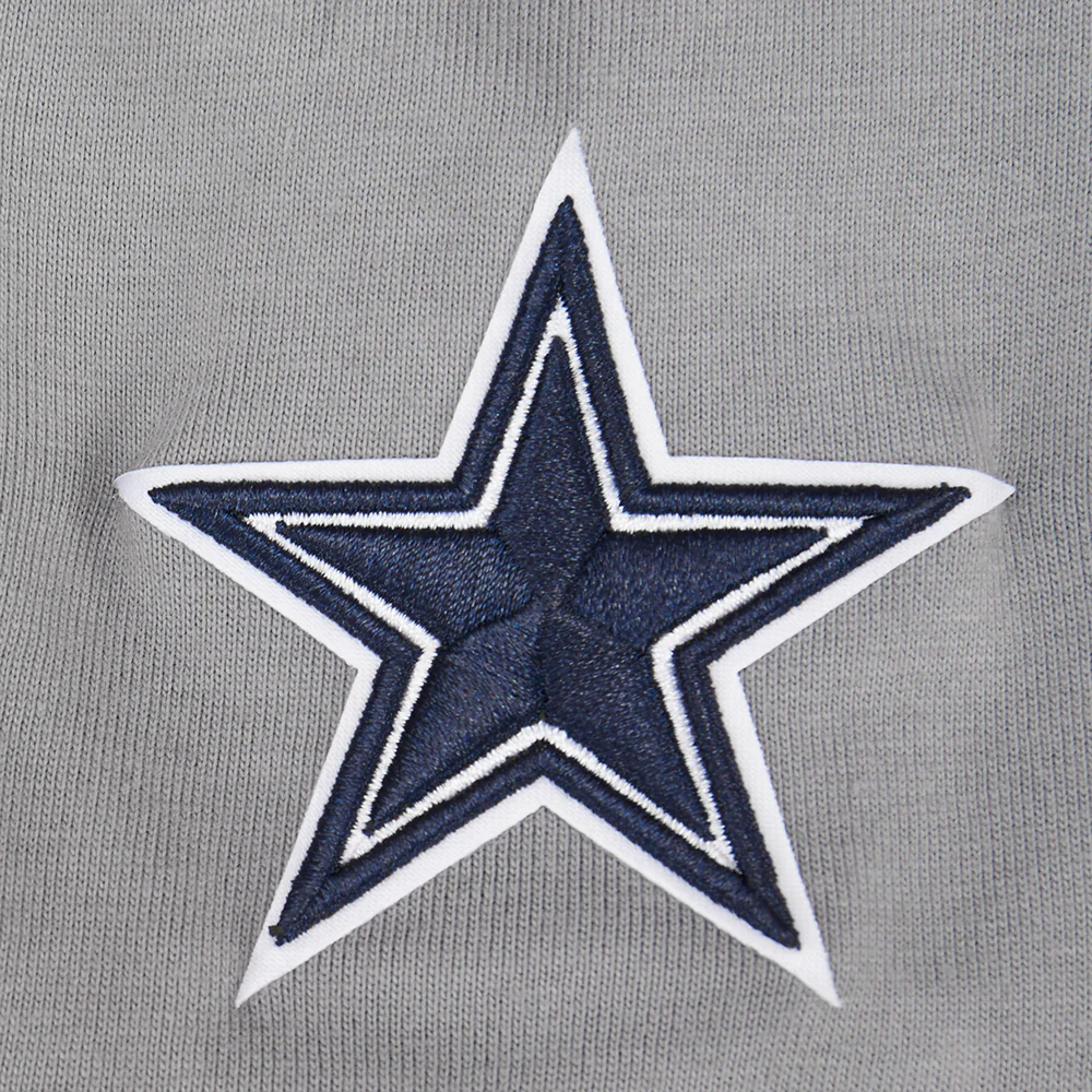 NFL DALLAS COWBOYS CLASSIC LITTLE BOYS SHORT SLEEVE STRIPED RIB TEE (GRAY) - Image 13