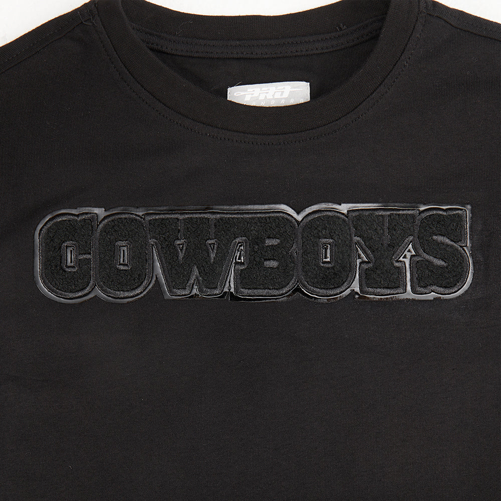 NFL DALLAS COWBOYS TRIPLE BLACK LITTLE BOYS SHORT SLEEVE TEE (BLACK) - Image 13
