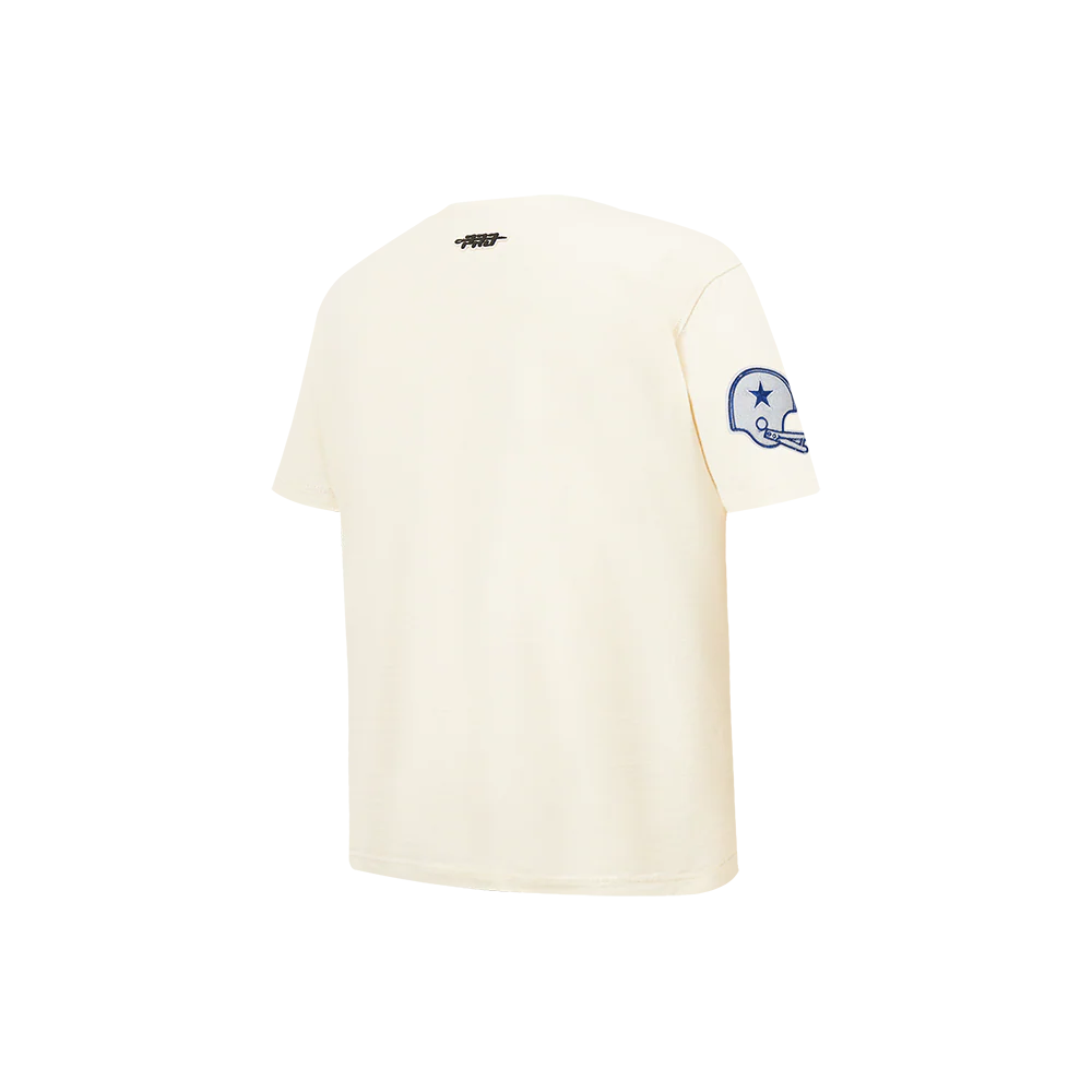 NFL DALLAS COWBOYS RETRO CLASSICS LITTLE BOY'S SS TEE (EGGSHELL) - Image 4