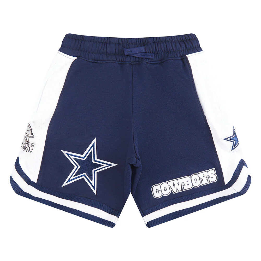 NFL DALLAS COWBOYS CLASSIC LITTLE BOYS FLEECE 2.0 SHORT (MIDNIGHT NAVY) - Image 4