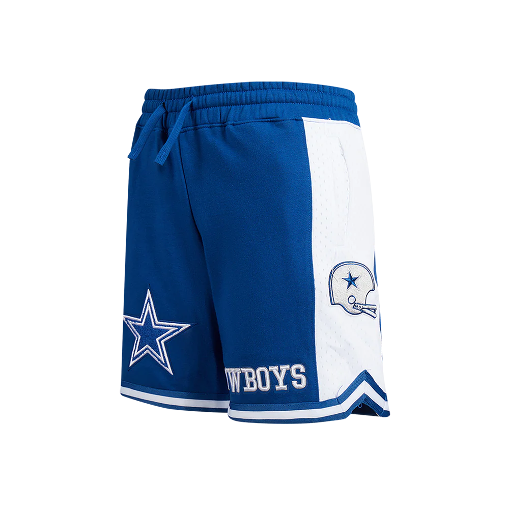 NFL DALLAS COWBOYS RETRO CLASSIC LITTLE BOYS FLEECE 2.0 SHORT (DODGER BLUE)