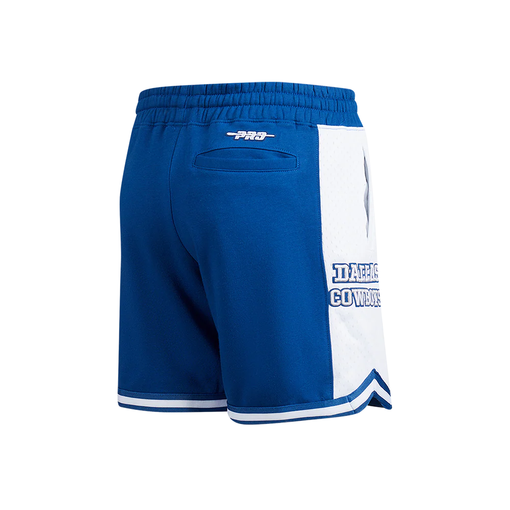 NFL DALLAS COWBOYS RETRO CLASSIC LITTLE BOYS FLEECE 2.0 SHORT (DODGER BLUE) - Image 3
