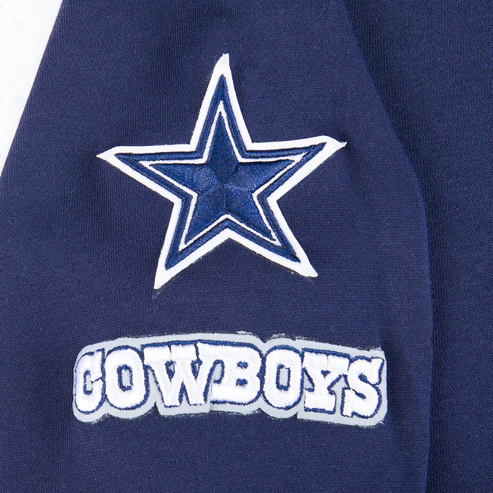 NFL DALLAS COWBOYS CLASSIC LITTLE BOYS FLEECE PULLOVER HOODIE (MIDNIGHT NAVY) - Image 15
