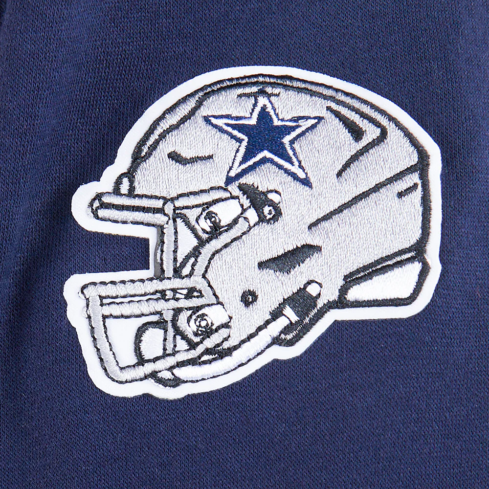 NFL DALLAS COWBOYS CLASSIC LITTLE BOYS FLEECE PULLOVER HOODIE (MIDNIGHT NAVY) - Image 16