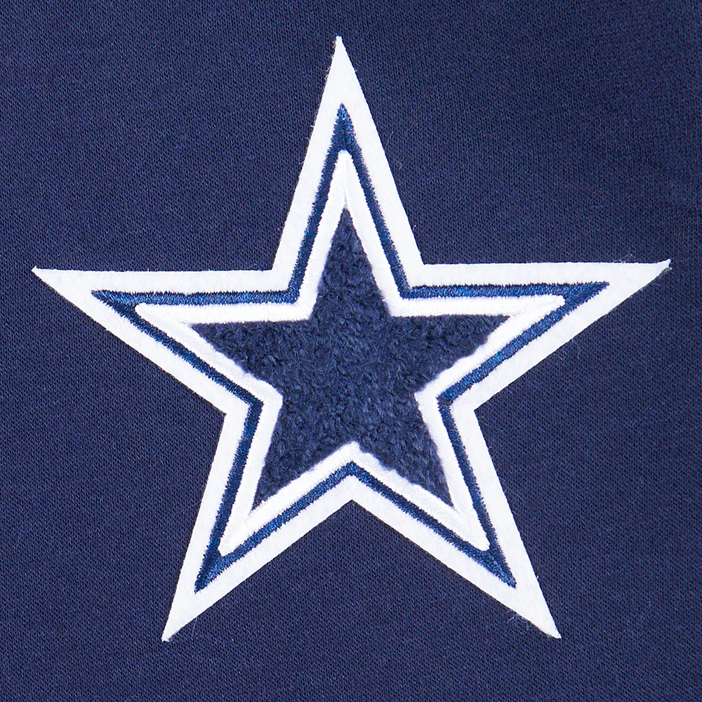 NFL DALLAS COWBOYS CLASSIC LITTLE BOYS FLEECE PULLOVER HOODIE (MIDNIGHT NAVY) - Image 17