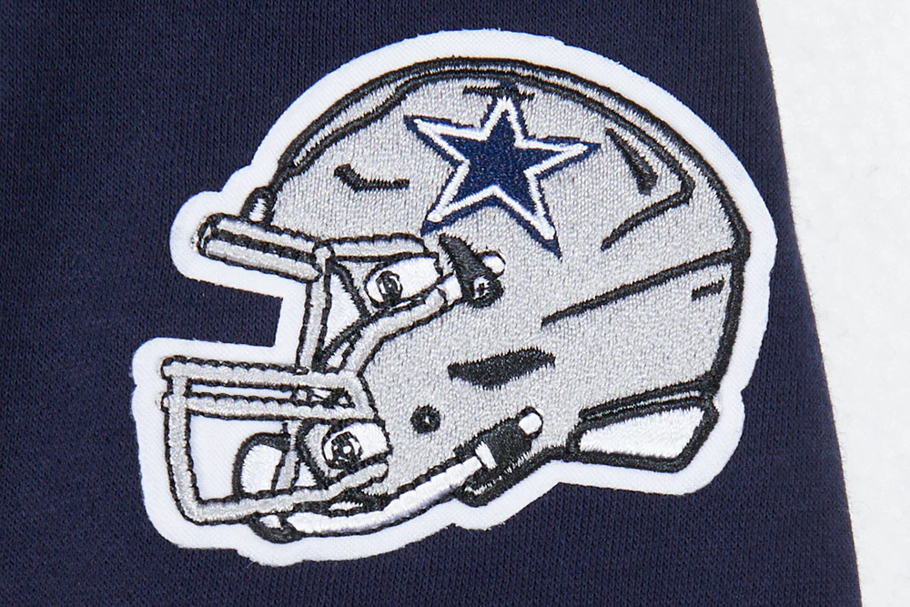 NFL DALLAS COWBOYS CLASSIC LITTLE BOYS FLEECE FULL ZIP HOODIE (MIDNIGHT NAVY) - Image 7