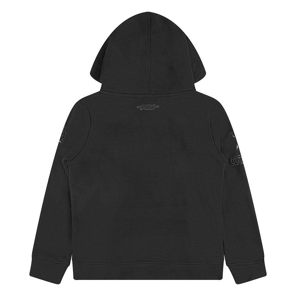 NFL DALLAS COWBOYS TRIPLE BLACK LITTLE BOYS FLEECE PULLOVER HOODIE (BLACK) - Image 13