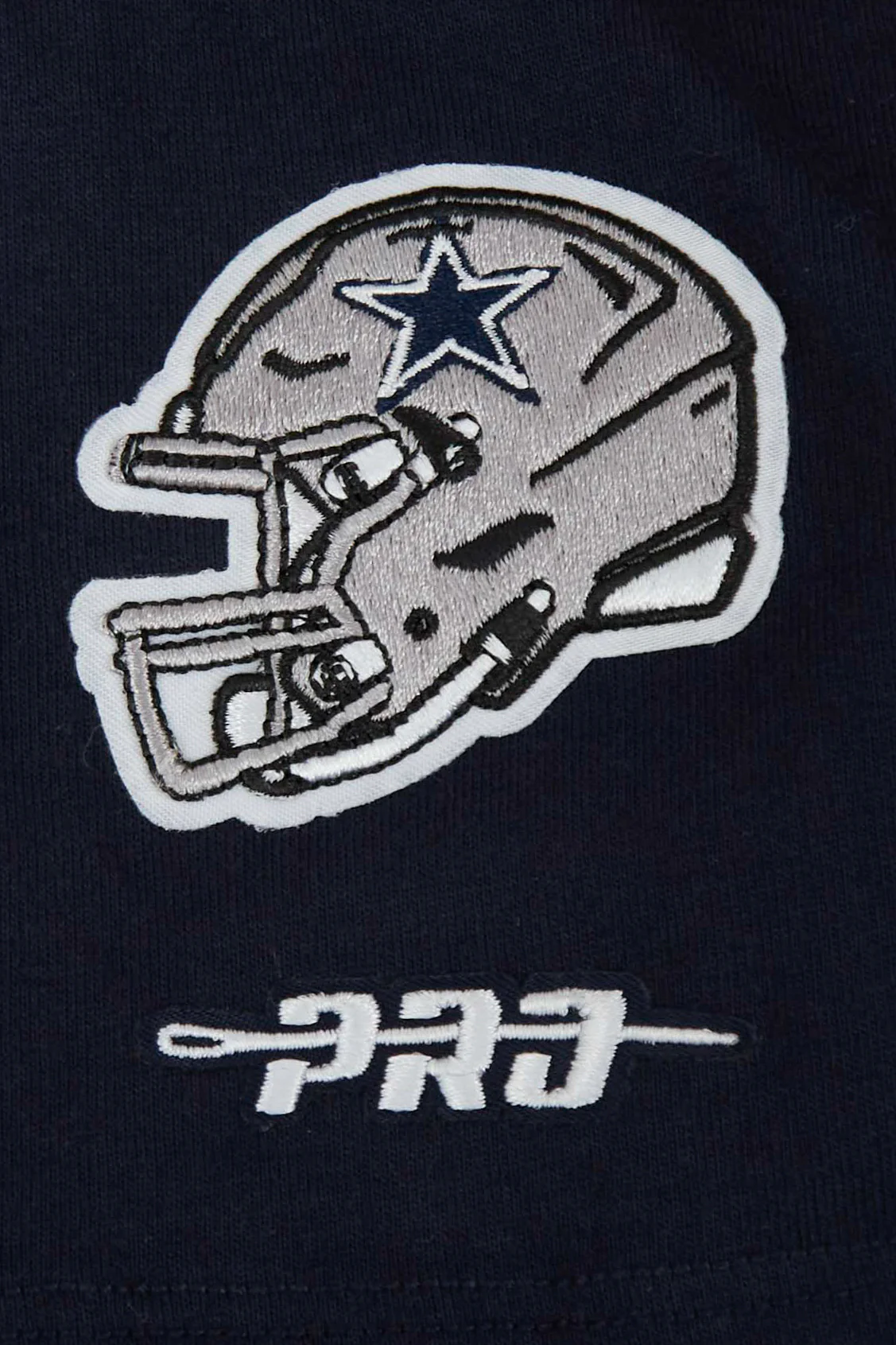 NFL DALLAS COWBOYS CLASSIC LITTLE GIRLS SHORT SLEEVE BOXY TEE (MIDNIGHT NAVY) - Image 6