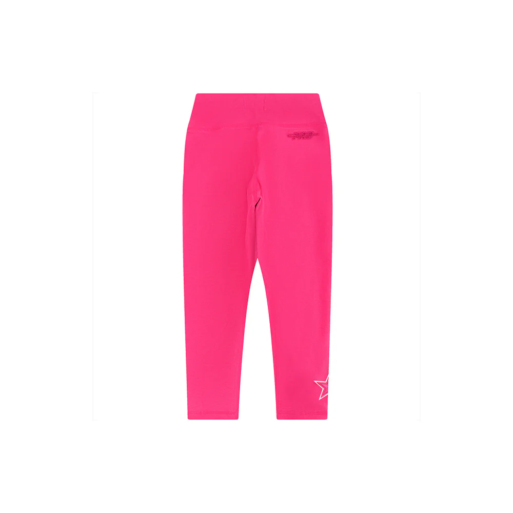 NFL DALLAS COWBOYS TRIPLE PINK LITTLE GIRLS  LEGGING (BEETROOT PURPLE) - Image 5