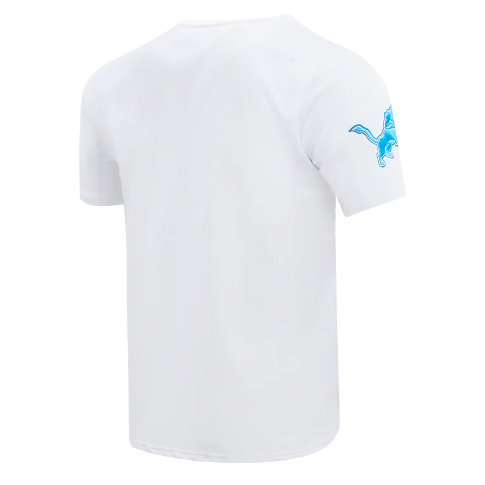 NFL DETROIT LIONS CLASSIC CHENILLE MEN'S TEE (WHITE) - Image 4