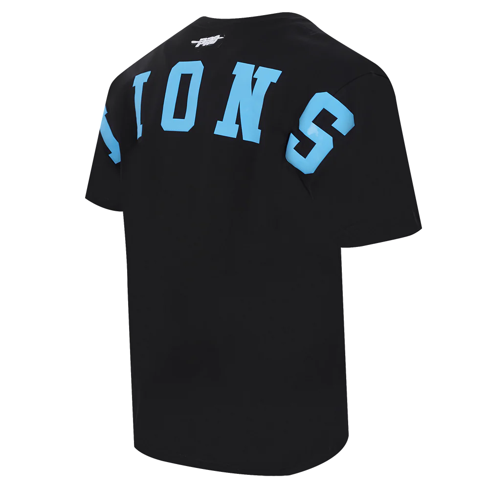 NFL DETROIT LIONS WINGSPAN MEN'S CJ DROP SHOULDER TEE (BLACK) - Image 6
