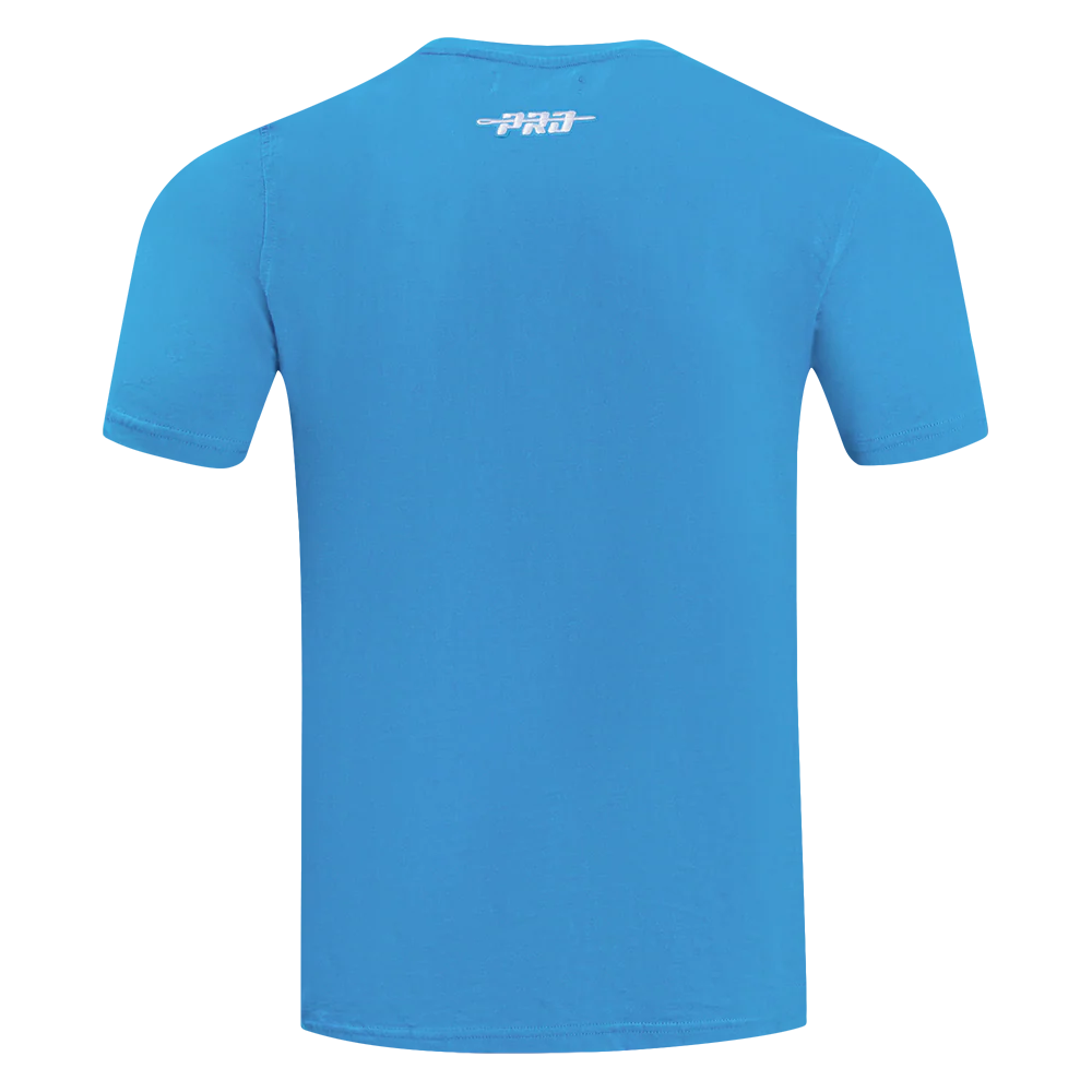 NFL DETROIT LIONS SOUVENIR MEN'S SINGLE JERSEY TEE (AQUA) - Image 2