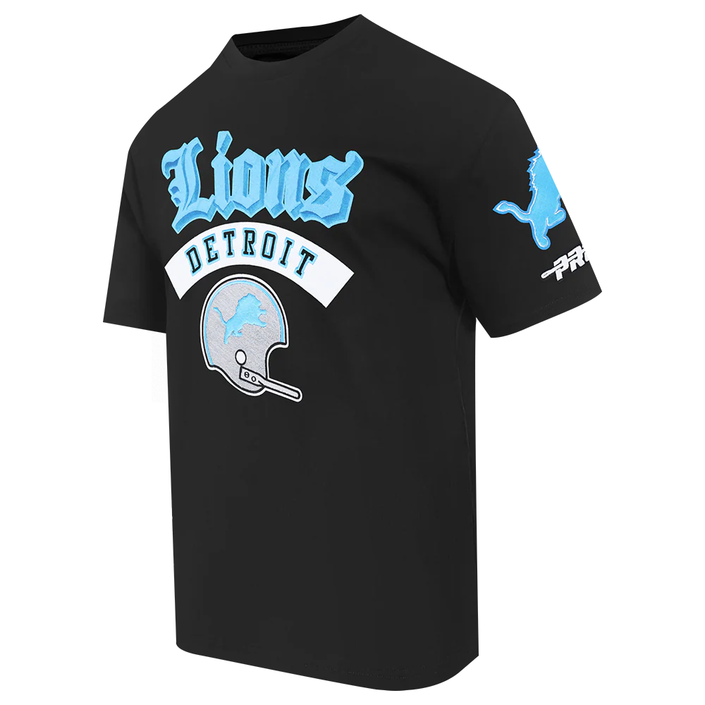 NFL DETROIT LIONS BEST OF MEN'S CJ DROP SHOULDER TEE (BLACK) - Image 3